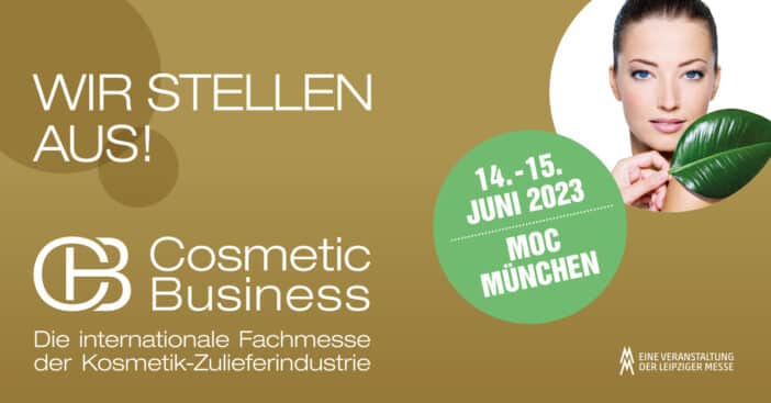 Cosmacon auf der CosmeticBusiness 2023