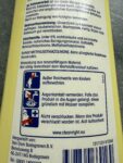 Methylisothiazolinon in typischen Billigreinigungsmittel-mit Allergiehinweis!!!