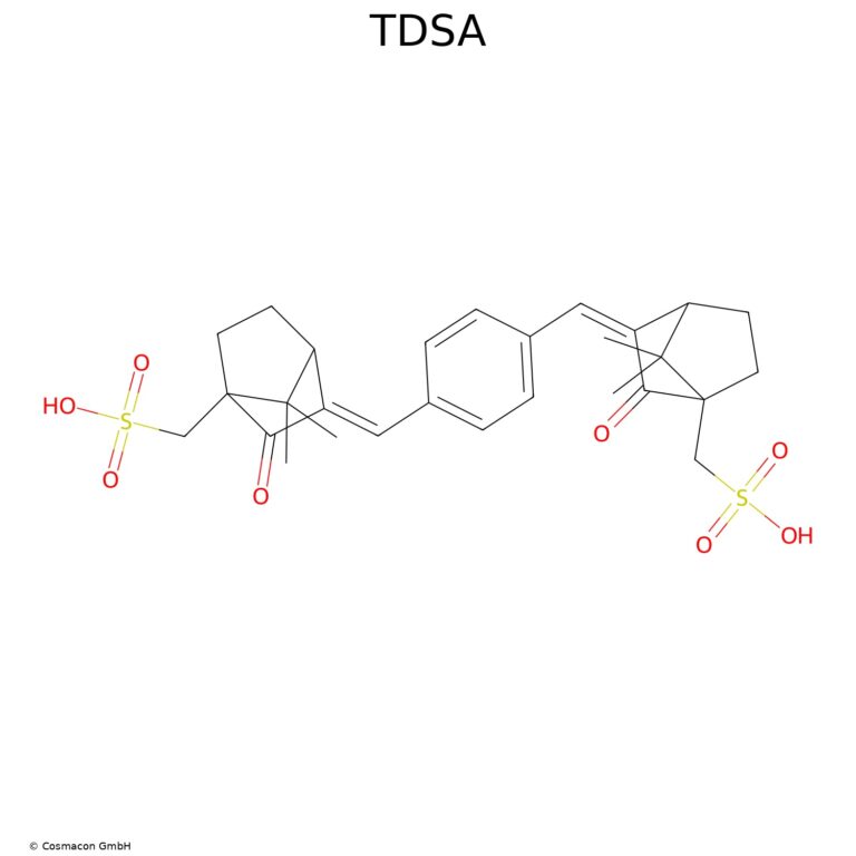 TDSA, Terephthalylidene Dicamphor Sulfonic Acid, UV-Filter