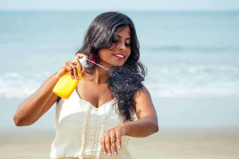 UV protection for hair, moisturizing