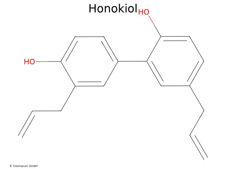 Honokiol sructure formula of the molecule