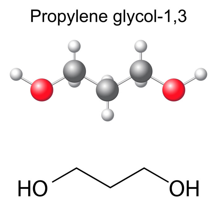 Glycols, propylene glycol -1,3