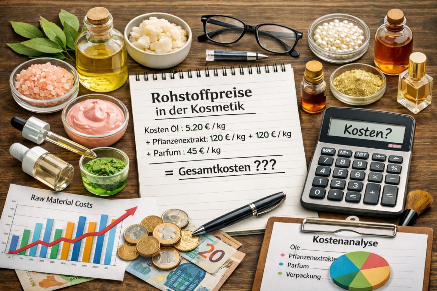 Rohstoffpreise, fortwährende Neuanfrage, kurze Angebotsgültigkeit