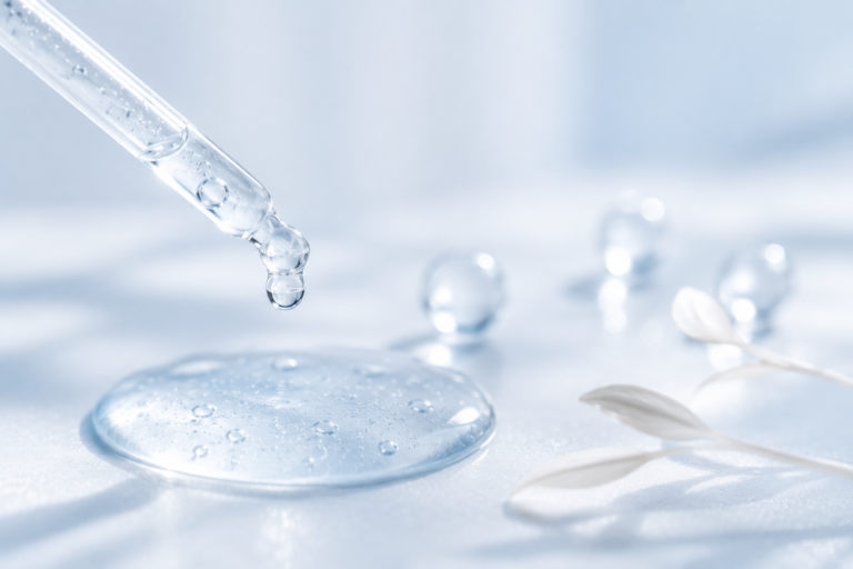Pipette mit Hyaluronsäure