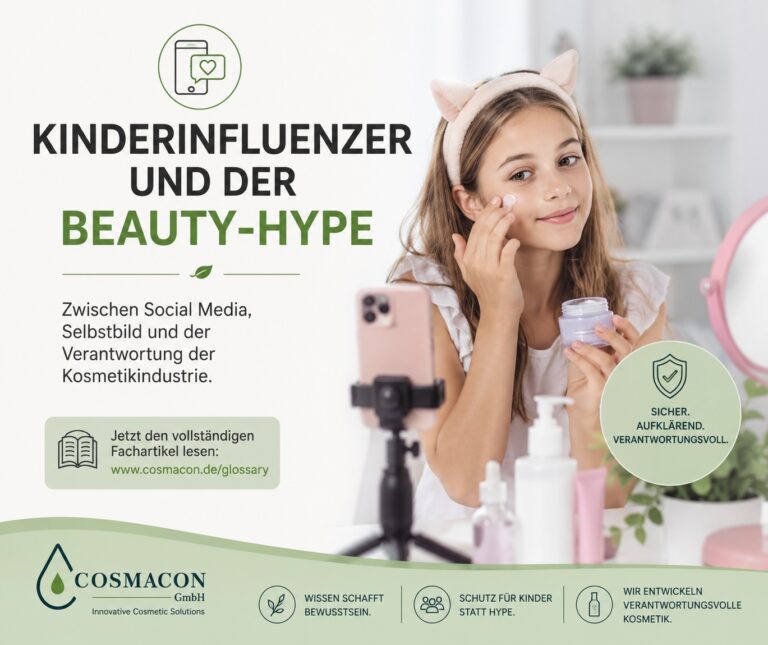Kinderinfluenzer setzen schon Kinder unter Druck. Warum Kinderhaut keine Erwachsenenkosmetik braucht – und wie sichere Produkte entstehen