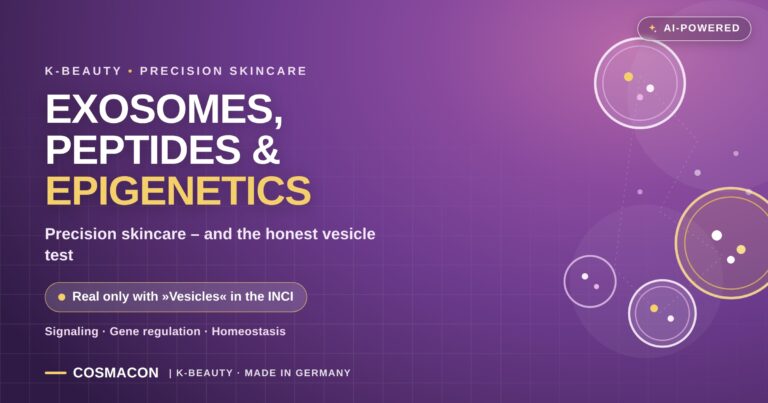 K-Beauty Exosomes, Peptides, Epigenitcs