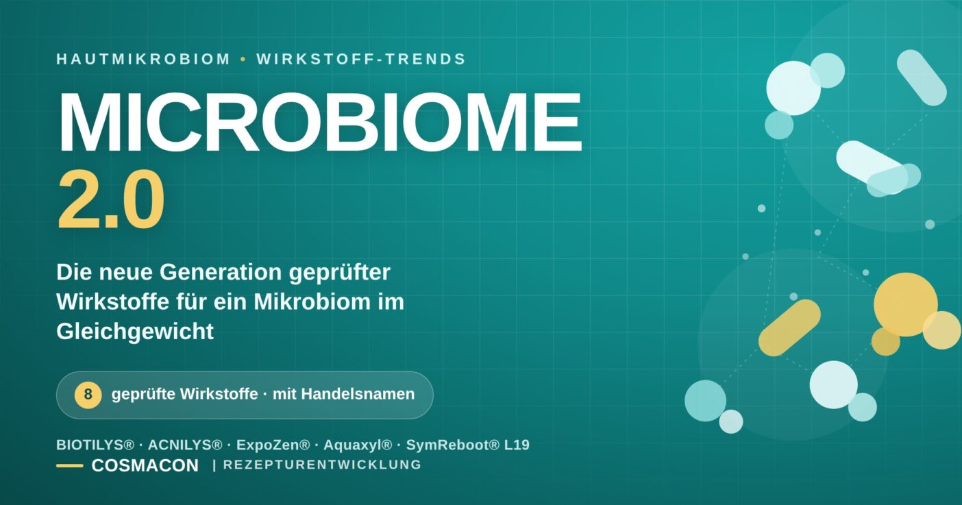 Microbiome 2.0, neues Wirkstoffe, neue Produktideen