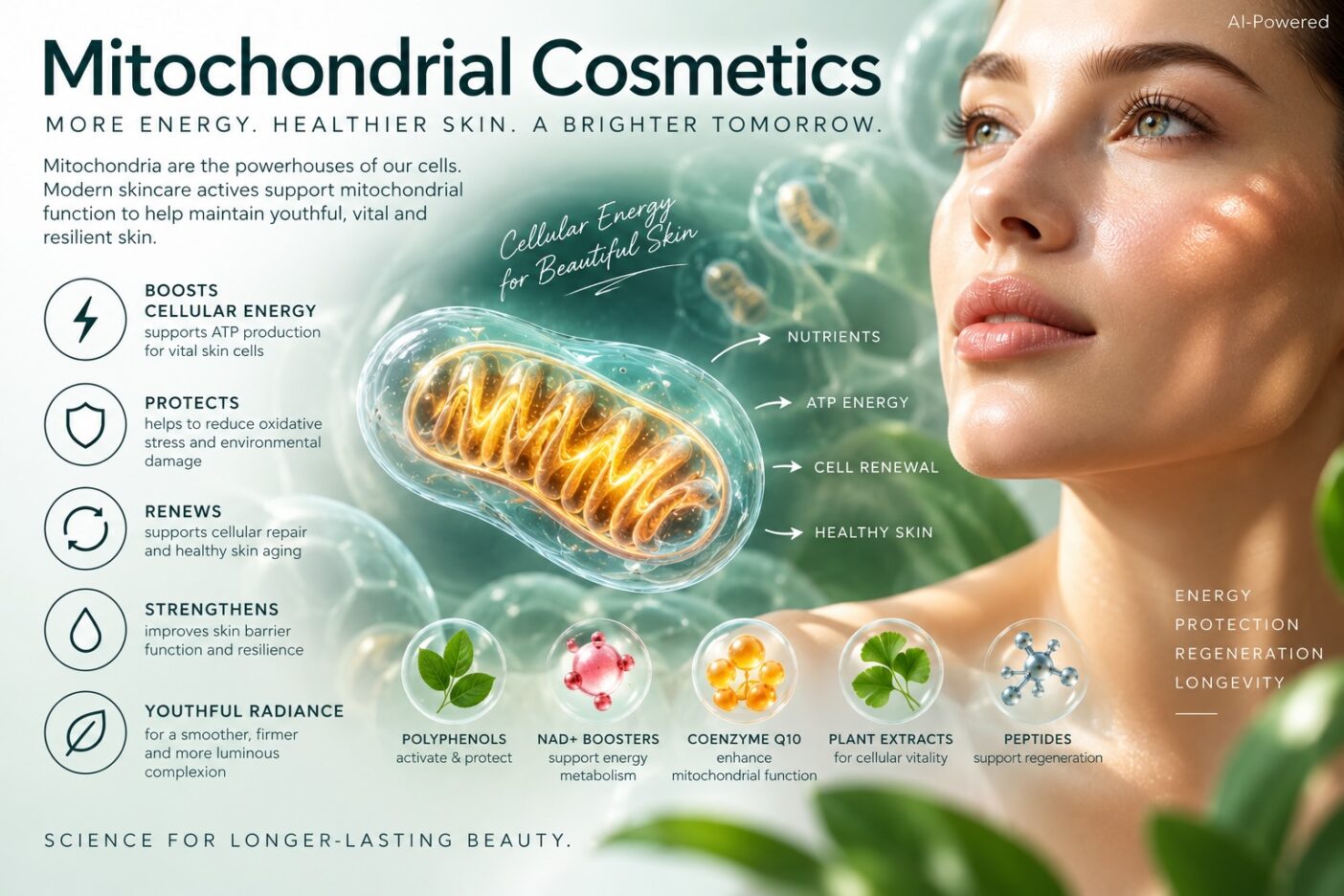 Mitochondriale Kosmetik, Zellenergie als neuer Longevity-Hebel